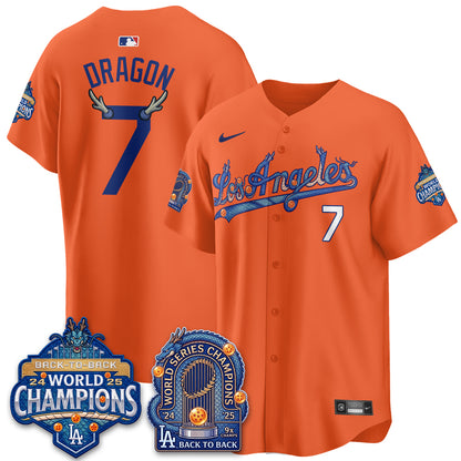 Los Angeles Dodgers x DB Night 2026 Vapor Jersey - Stitched