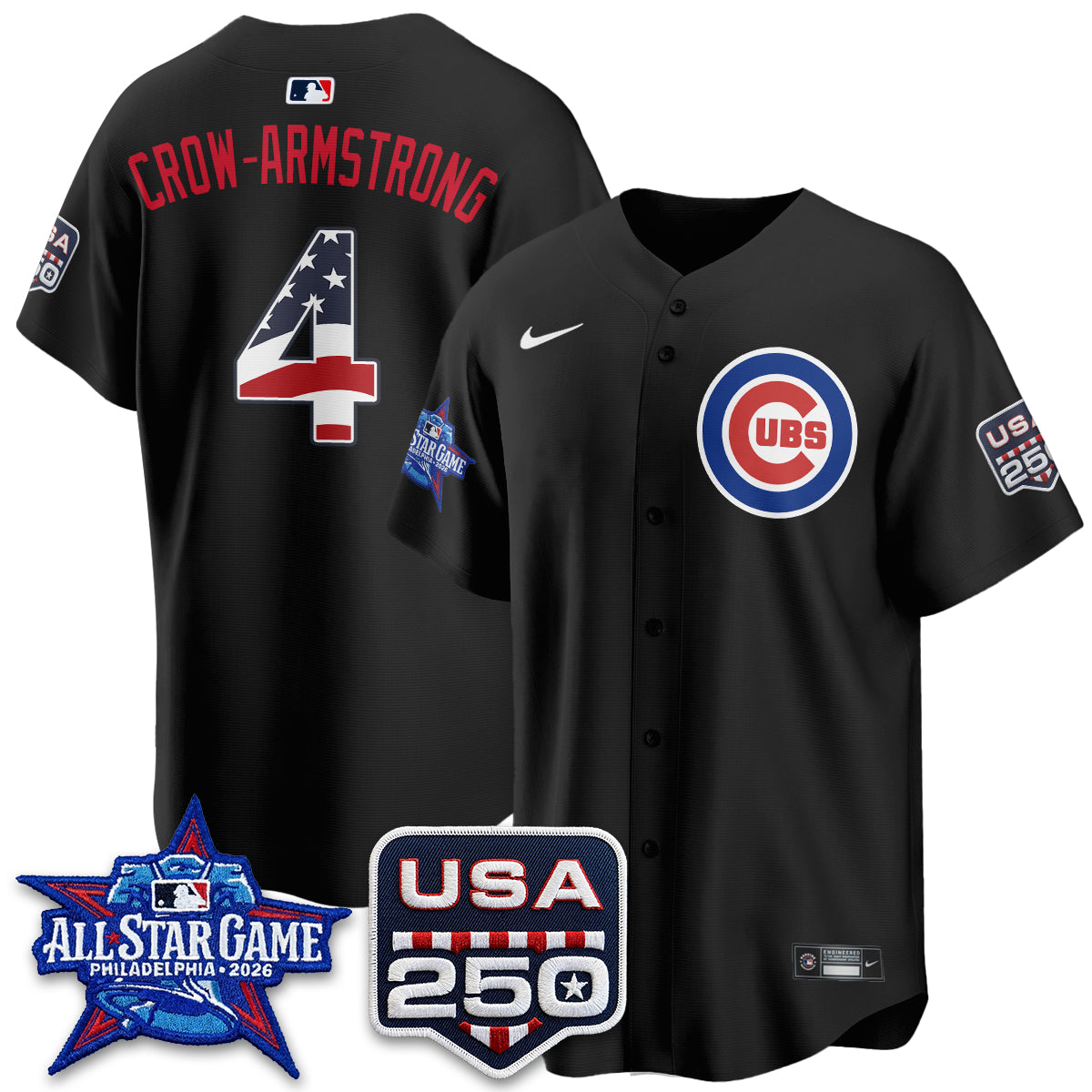 Chicago Cubs 2026 All Star Edition Vapor Jersey - Stitched