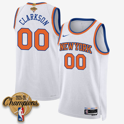 New York Knicks 2026 Basketball Champions Vapor Jersey V2- Stitched