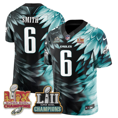Philadelphia Eagles Fangear Edition Vapor Jersey - Stitched