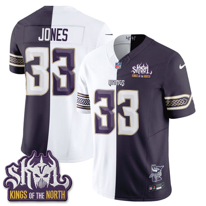 Minnesota Vikings 2026 Rivalries Split V2 Vapor Jersey - Stitched