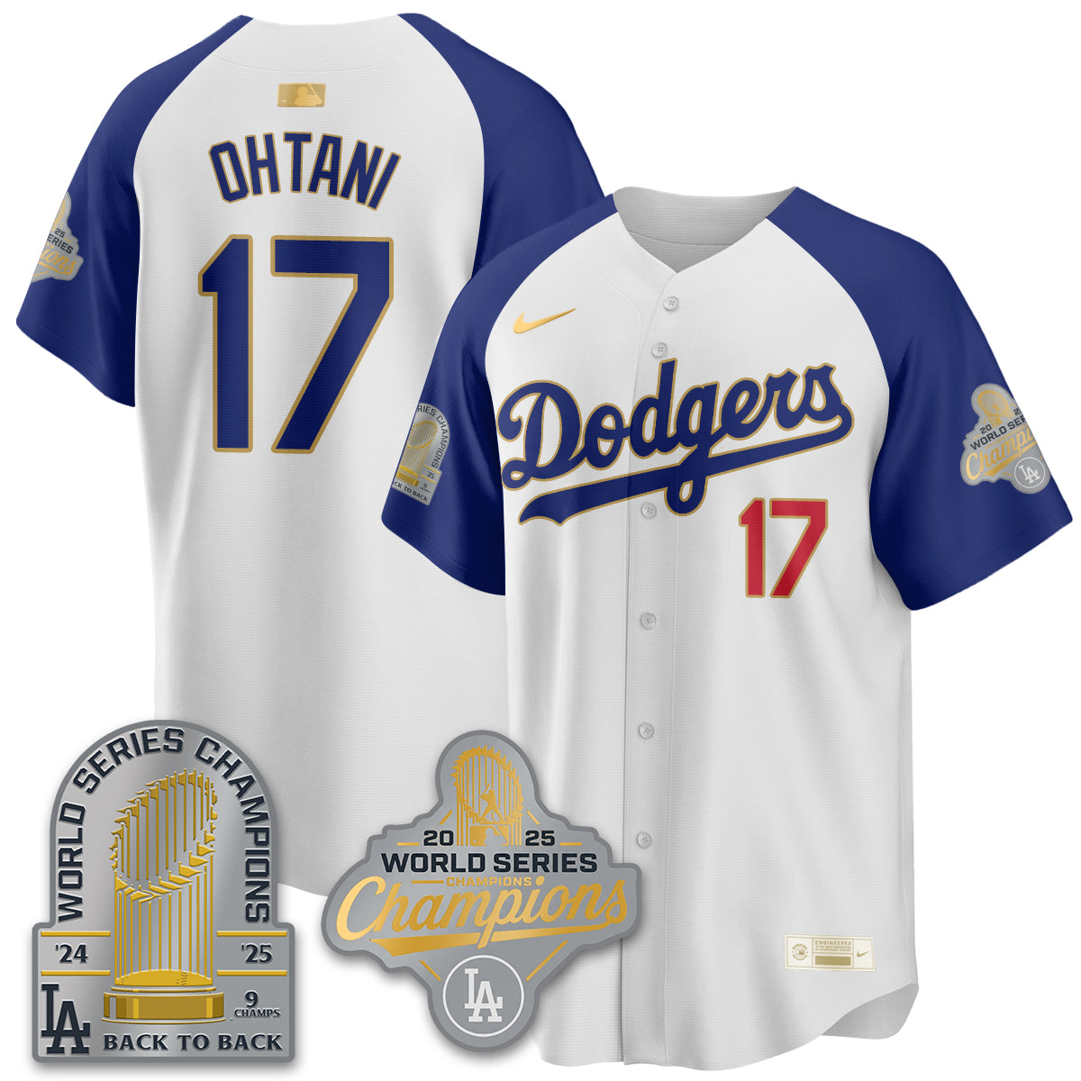 LAD Gold Collection Welcome No.29 Black Gold Jersey - Stitched
