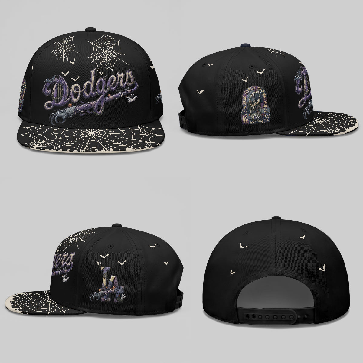 LAD Nightmare Snapback Cap - Printed
