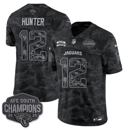 Jacksonville Jaguars 2026 Salute to Service V2 Vapor Jersey - Stitched