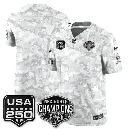 Chicago Bears 2026 Salute to Service Edition Vapor Jersey - Stitched (2)