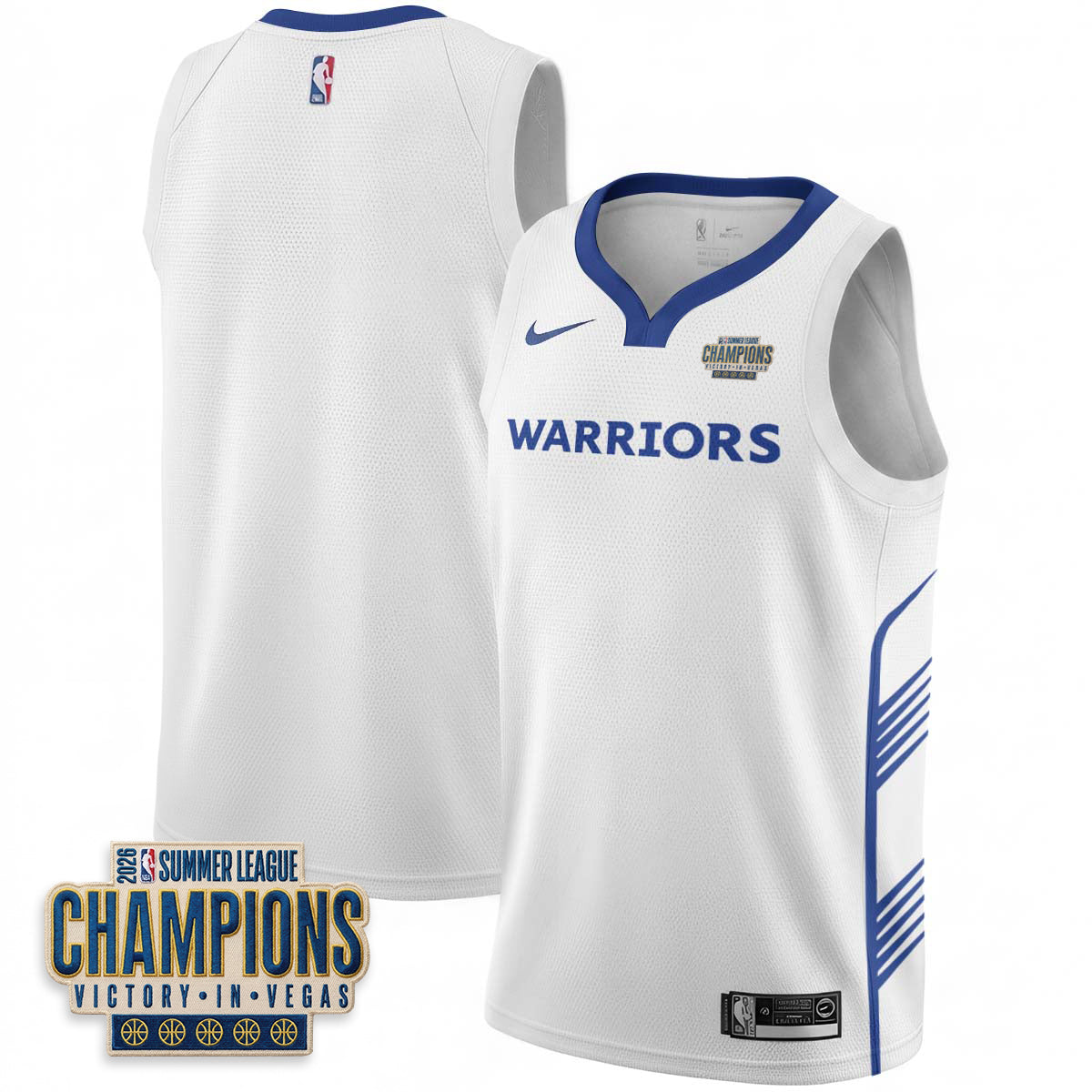 Golden State Warriors 2026 Summer League Vapor Jersey - Stitched