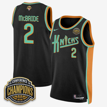 New York Knicks 2026 Eastern Conference Champions Special Edition Jersey V2- Stitched