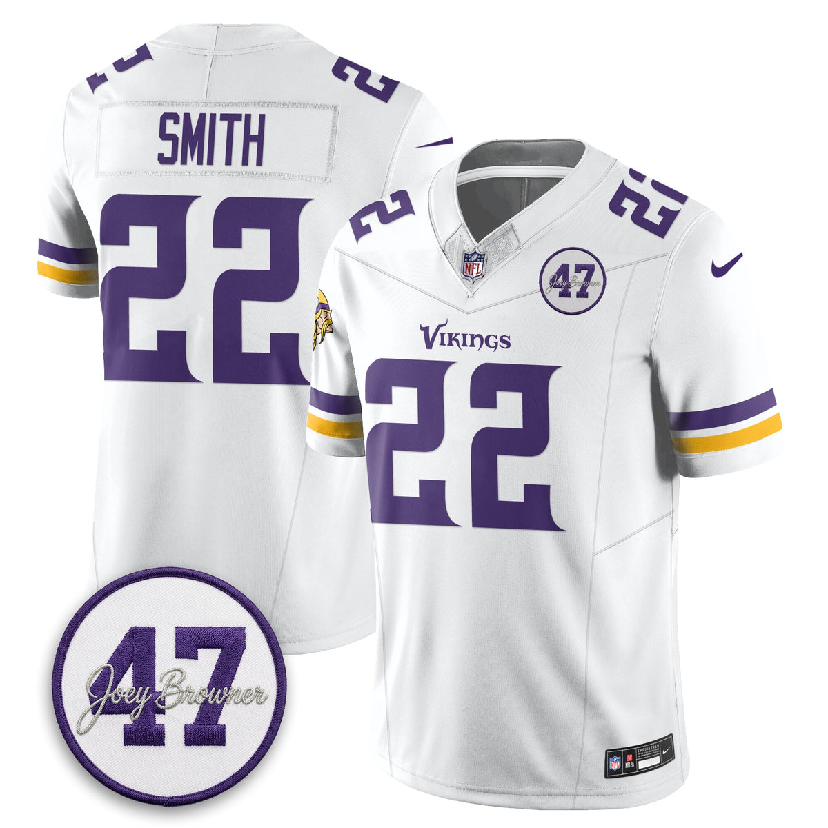 MIN Joey Browner Thank You For Memories - 1960 – 2026 Football Vapor Limited Jersey - Stitched