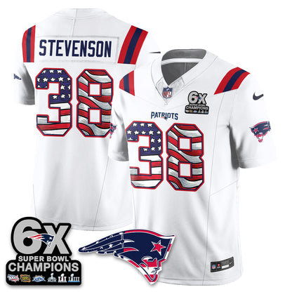 New England Patriots America Edition Vapor Jersey V2- Stitched