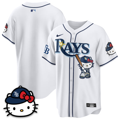 Tampa Bay Rays x Meow KT Edition Vapor Limited Jersey - Stitched