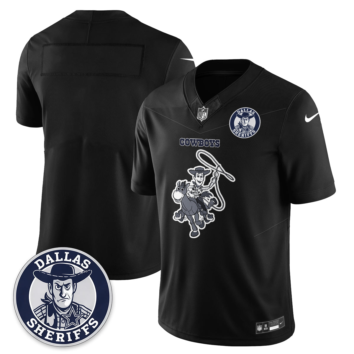Dallas Cowboys x Toy Cowboy Edition Vapor Jersey - Stitched