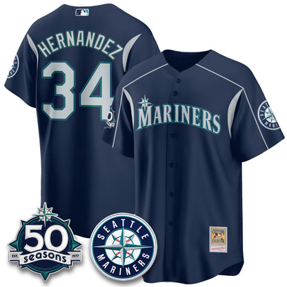 Seattle Mariners "Legacy Edition" Vapor Jersey - Stitched