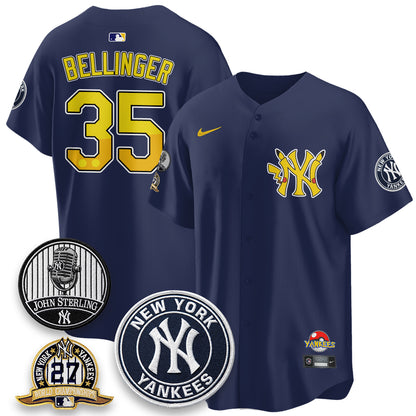 New York Yankees x PKM Cartoon Limited Jersey -  Stitched