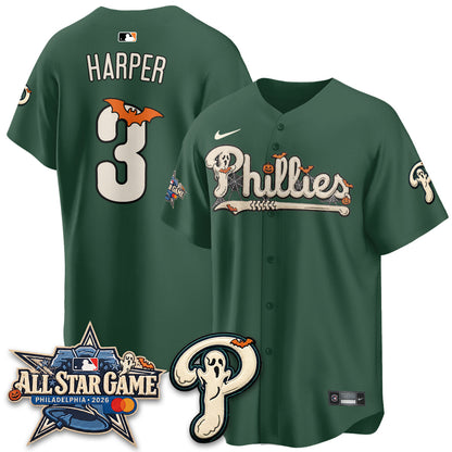 Philadelphia Phillies Halloween 2026 Vapor Limited Jersey - Stitched