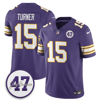 MIN Joey Browner Thank You For Memories - 1960 – 2026 Football Vapor Limited Jersey - Stitched