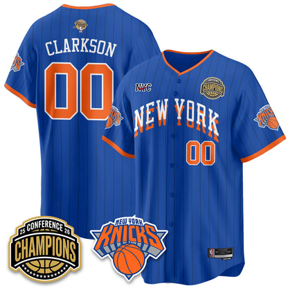 New York Knicks 2026 NBA Finals Vapor City Edition Jersey V2- Stitched
