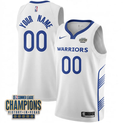 Golden State Warriors 2026 Summer League Vapor Custom Jersey - Stitched