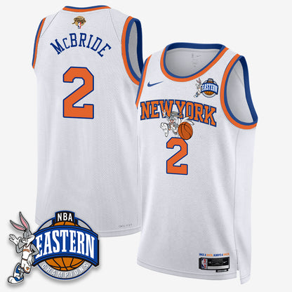 New York Knicks 2026 NBA Finals x Bunny Vapor Jersey - Stitched