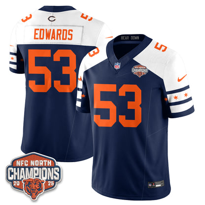 Chicago Bears Fangear Edition Vapor Jersey - Stitched