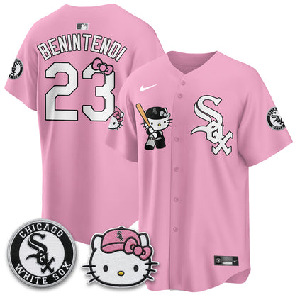 Chicago White Sox x Meow KT Vapor Jersey - Stitched