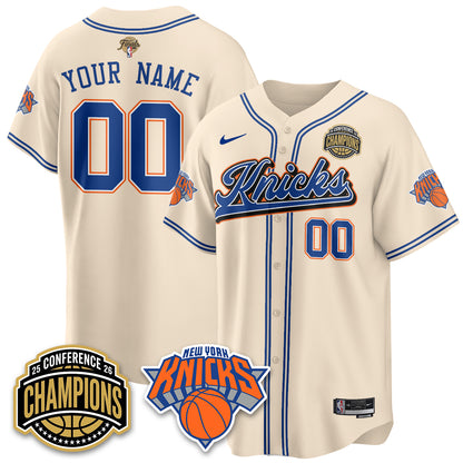 New York Knicks 2026 NBA Finals Vapor City Edition Custom Jersey V2- Stitched