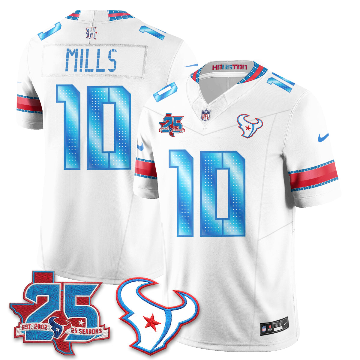 Houston Texans 2026 Rivalries Vapor Jersey - Stitched (7)
