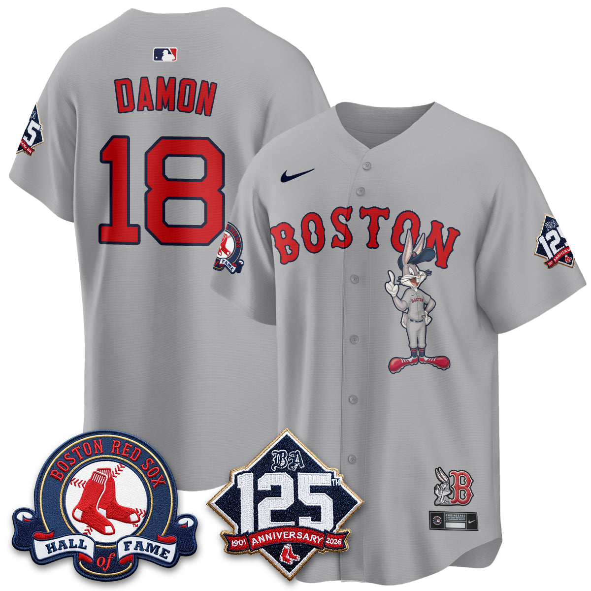 Boston Red Sox x Bunny Vapor Premier Limited Jersey - Stitched