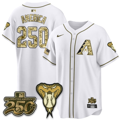 Arizona Diamondbacks Salute to Service 2026 Vapor Premier Limited Jersey - All Stitched