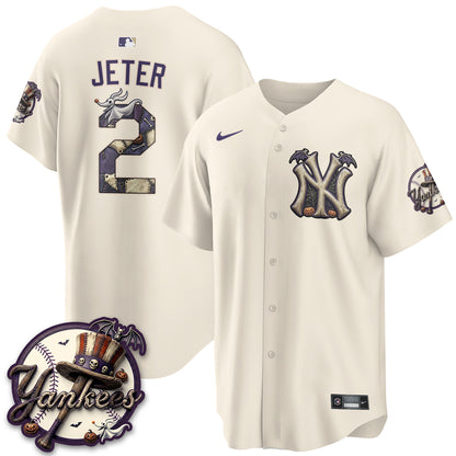 New York Yankees Nightmare Edition Vapor Jersey - Printed
