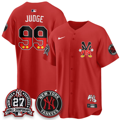 New York Yankees x Mouse Vapor Limited Jersey - Stitched