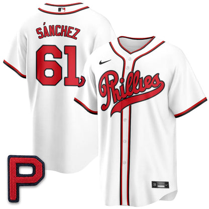 Philadelphia Phillies 2026 Field of Dreams Stadium Vapor Jersey V2 - Stitched
