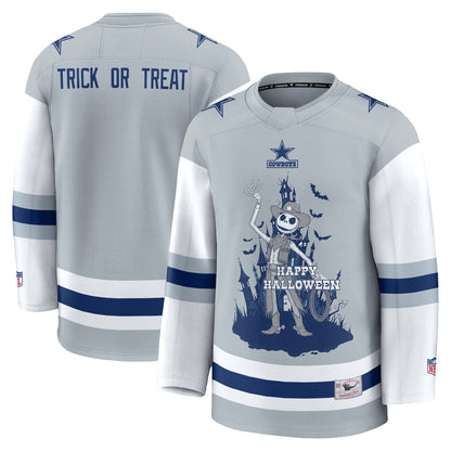 Dallas Cowboys x Nightmare Halloween 2026 Edition Hockey Jersey - Printed