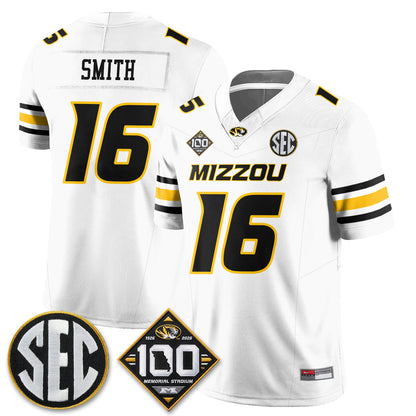 Missouri Tigers 100th Anniversary of Memorial Stadium Vapor Jersey - Stitched