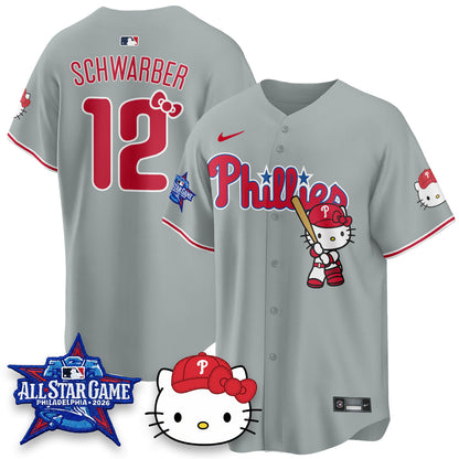 PHI x Meow Kitty Vapor Limited Blue Jersey- Stitched