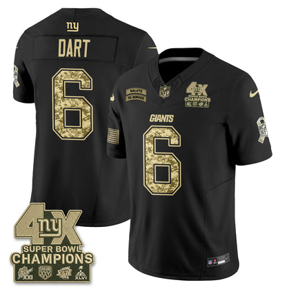 New York Giants 2026 Salute To Service V2 Vapor Jersey - Stitched-NQD