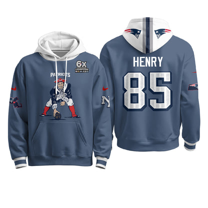 New England Patriots Minuteman Edition Hoodie - Stitched