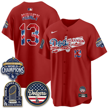 Los Angeles Dodgers Americana 2026 Vapor Limited Jersey - Stitched