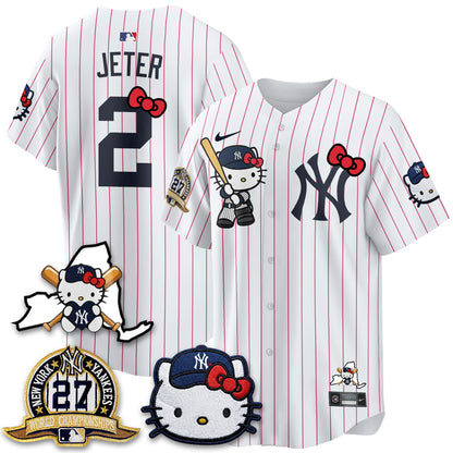 New York Yankees Meow KT 2026 Vapor Limited Jersey - All Stitched
