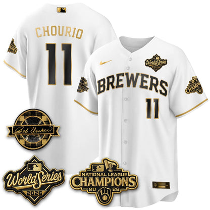 MIL 2026 NL Champions - Uecker Patch Vapor Jersey - Stitched -NQD (TT)