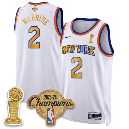 New York Knicks Champions Night Vapor Jersey - Stitched-NQD