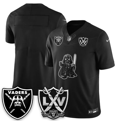 Las Vegas Raiders x Dark Lord Edition Vapor Jersey - Stitched