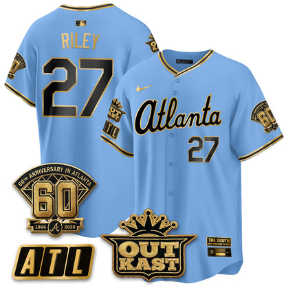 Atlanta Braves 2026 Gothic Edition Vapor Limited Jersey - All Stitched