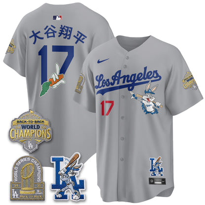 Los Angeles Dodgers Bunny Vapor Limited Jersey - All Stitched