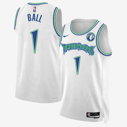 Minnesota Timberwolves #1 of Minnesota LaMelo City Connect Jersey - Stitched