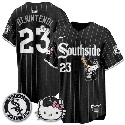 Chicago White Sox x Meow KT Vapor Jersey - Stitched
