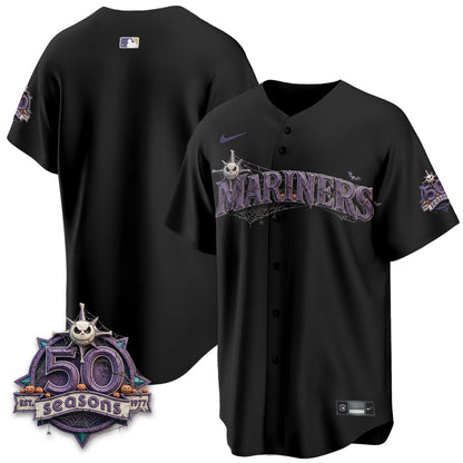Seattle Mariners Nightmare Edition Vapor Limited Jersey - Printed