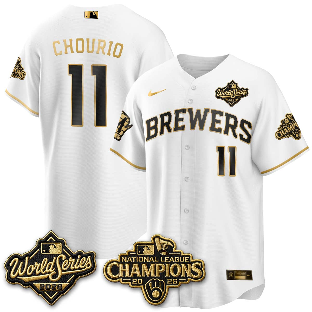 MIL 2026 NL Champions Vapor Jersey - Stitched - NQD