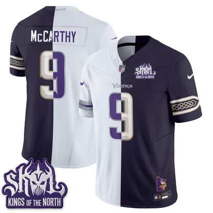 Minnesota Vikings Split Edition Vapor Jersey - Stitched