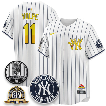 New York Yankees x PKM Cartoon Limited Jersey -  Stitched