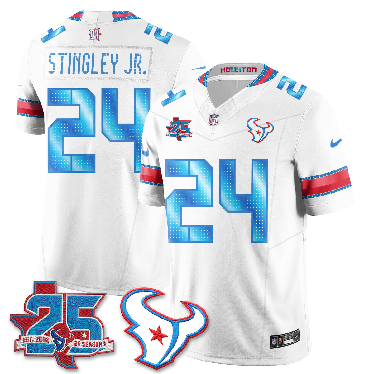 Houston Texans 2026 Rivalries Vapor Jersey - Stitched (7)